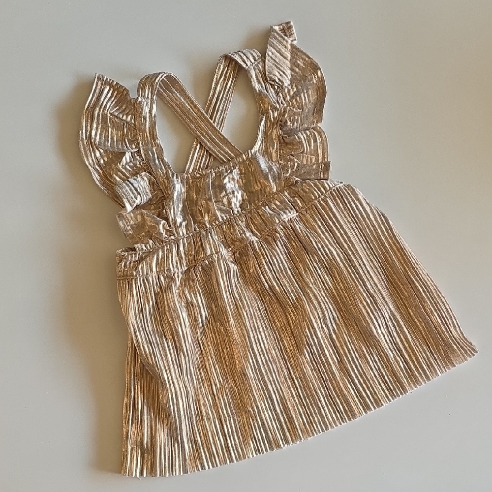 Wrangler Shiny Gold Baby Top